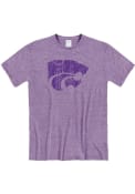 K-State Wildcats Logo T Shirt - Lavender