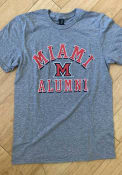 Miami RedHawks Alumni Fashion T Shirt - Grey