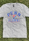 Pennsylvania Quakers Alumni Fashion T Shirt - Grey