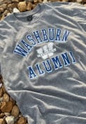 Washburn Ichabods Alumni Fashion T Shirt - Grey
