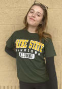 Wayne State Warriors Alumni T Shirt - Green