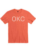 Oklahoma City Rally Disconnected Fashion T Shirt - Orange