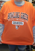 Bowling Green Falcons Grandpa Number One T Shirt - Orange