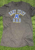 Kent State Golden Flashes Dad Number One Fashion T Shirt - Charcoal
