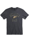 Purdue Boilermakers Dad Number One Fashion T Shirt - Charcoal