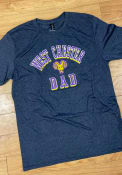 West Chester Golden Rams Dad Number One Fashion T Shirt - Charcoal