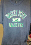 Wright State Raiders Grandpa Number One T Shirt - Green