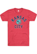 KC Current Rally Heart And Soul Fashion T Shirt - Red