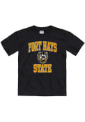 Fort Hays State Tigers Youth No 1 T-Shirt - Black