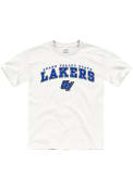 Grand Valley State Lakers Youth Arch Mascot T-Shirt - White