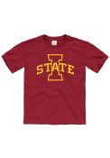 Iowa State Cyclones Youth Primary Logo T-Shirt - Cardinal