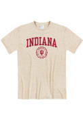 Indiana Hoosiers Seal Fashion T Shirt - Oatmeal