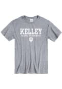 Indiana Hoosiers Kelley School of Business T Shirt - Grey