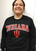 Indiana Hoosiers Arch Mascot Crew Sweatshirt - Black