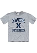 Xavier Musketeers Youth No 1 T-Shirt - Grey