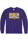 Northern Iowa Panthers Basketball T Shirt - Purple