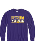 Northern Iowa Panthers Wrestling T Shirt - Purple