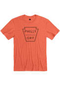 Philadelphia Keystone Grit Fashion T Shirt - Orange