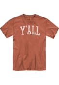 Yall Comfort Colors Fashion T Shirt - Burnt Orange