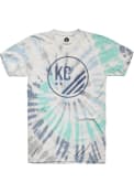 KC Current Rally Tie Dye Tonal Fashion T Shirt - Teal