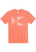 Wichita Flag Fashion T Shirt - Orange