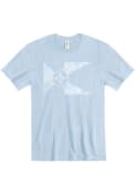 Wichita Flag Fashion T Shirt - Light Blue
