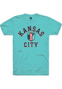 KC Current Rally Heart and Soul Fashion T Shirt - Teal