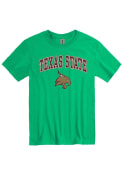 Texas State Bobcats Arch Practice T Shirt - Kelly Green
