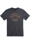 Loyola Ramblers Dad Number One Fashion T Shirt - Charcoal