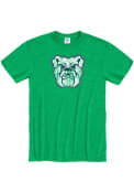 Butler Bulldogs Primary Team Logo T Shirt - Green