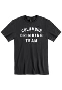 Columbus Drinking Team Black Short Sleeve T-Shirt