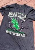 North Texas Mean Green Black Stars Tee