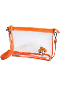 Oklahoma State Cowboys Stadium Approved Clear Bag - Orange