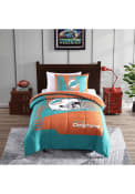 Miami Dolphins Status Twin Bed in a Bag