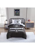 Las Vegas Raiders Command Twin/Twin XL Set Comforter