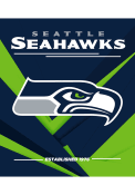 Seattle Seahawks Burst 50x60 Fleece Blanket