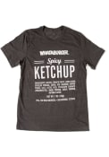Whataburger Spicy Ketchup Fashion T Shirt - Charcoal