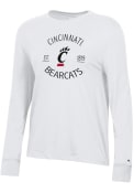 Champion Womens White Cincinnati Bearcats Core T-Shirt