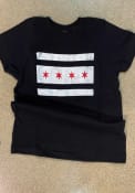 Chicago Youth Rally Flag T-Shirt - Black