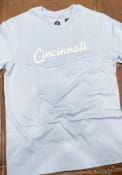 Cincinnati Youth Rally RH Script T-Shirt - Light Blue