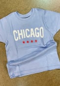 Chicago Youth Rally Stars T-Shirt - Light Blue