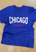 Chicago Youth Rally Stars T-Shirt - Blue