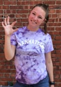 Manhattan Rally Arch Wordmark T Shirt - Purple