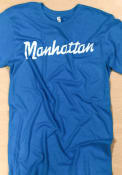 Manhattan Rally RH Script Fashion T Shirt - Teal