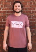 Manhattan Rally MHK State Shape Fashion T Shirt - Pink