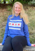 Chicago Rally City Flag Hooded Sweatshirt - Blue