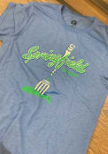 Springfield Rally Big Fork Fashion T Shirt - Blue