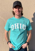 Ohio Rally Arch Wordmark T Shirt - Teal