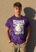 Fiona the Hippo Purple Tie-Dye Peaking Out T Shirt