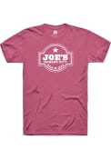 Joes Kansas City Bar-B-Que Logo Fashion T Shirt - Hot Pink